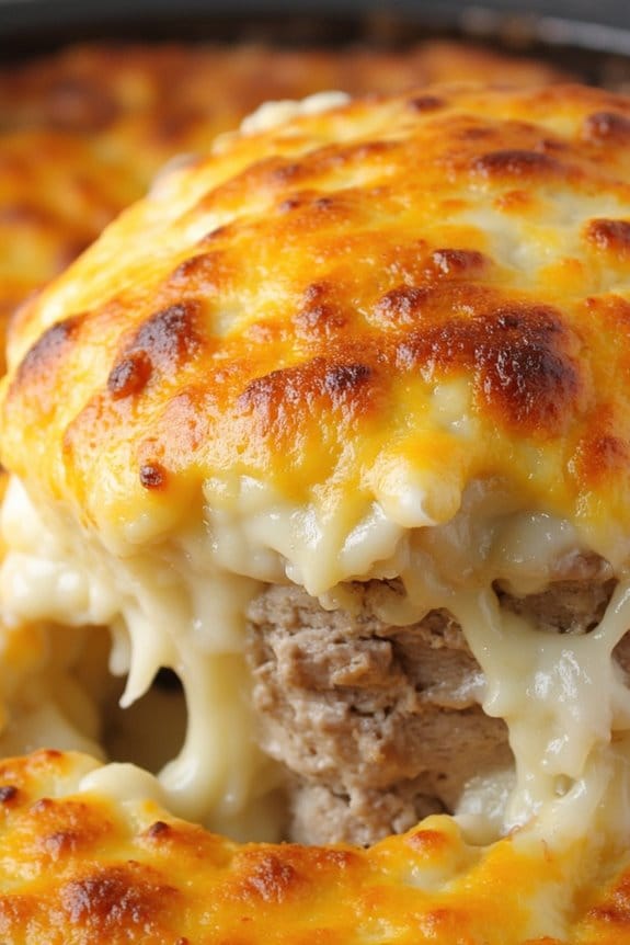 cheesy pork potato bake