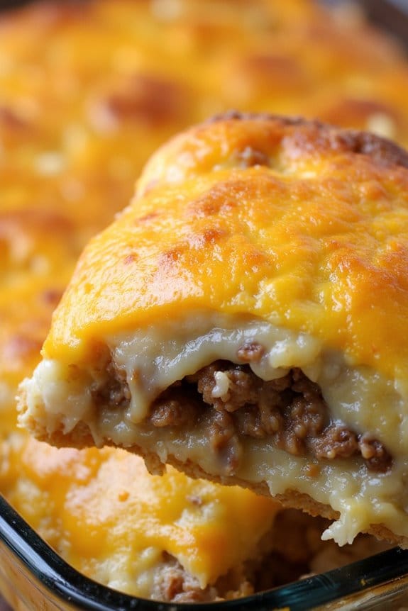 cheesy pork potato bake