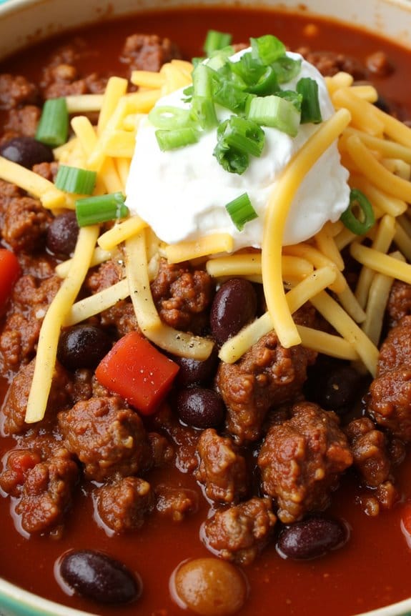 comforting instant pot chili