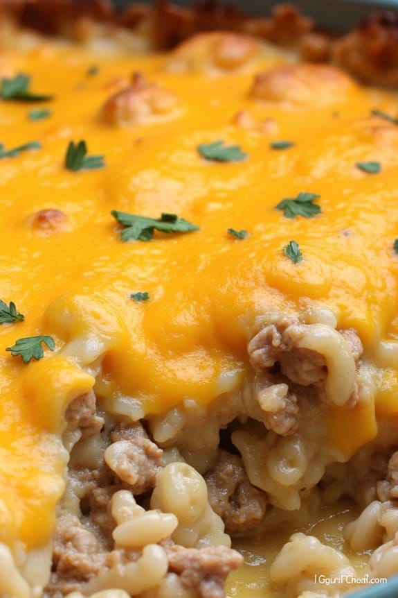 creamy pork rice casserole