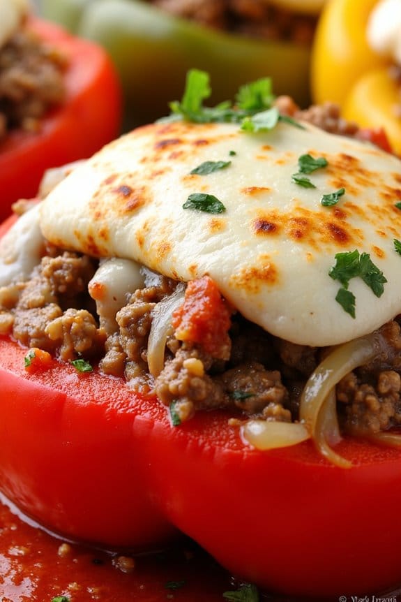 crockpot stuffed bell peppers