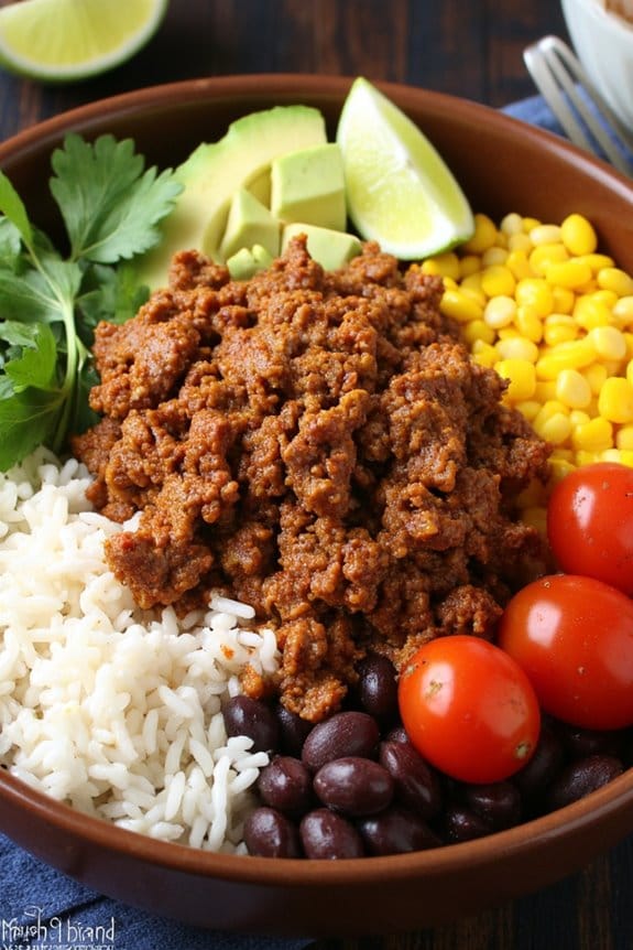 delicious customizable burrito bowls