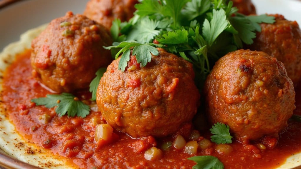 delicious ground pork meatballs