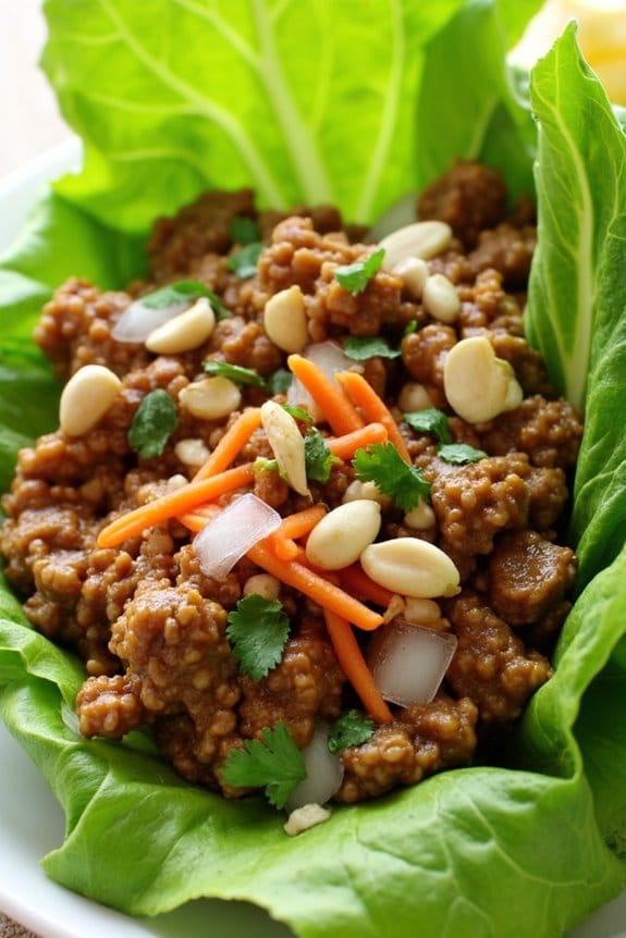 delicious interactive lettuce wraps