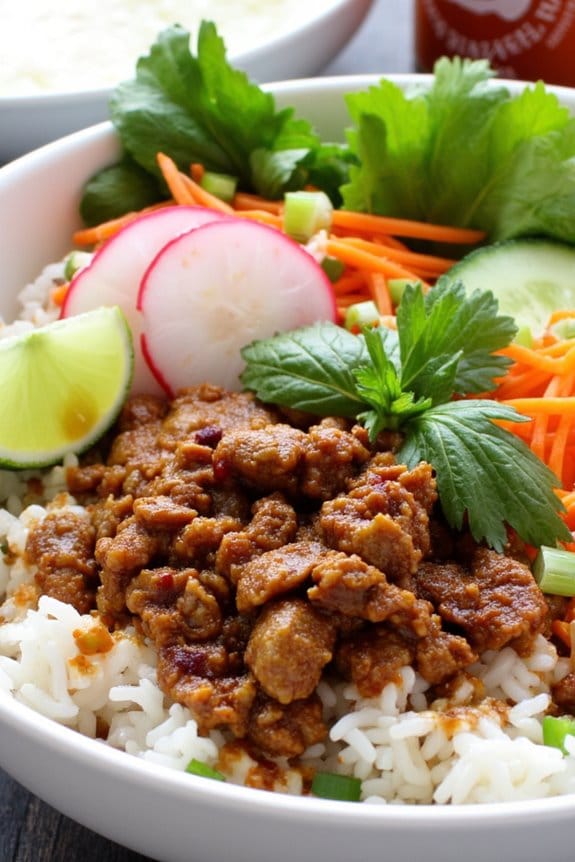 delicious pork banh mi bowl