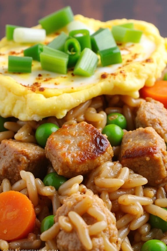 easy quick pork fried rice