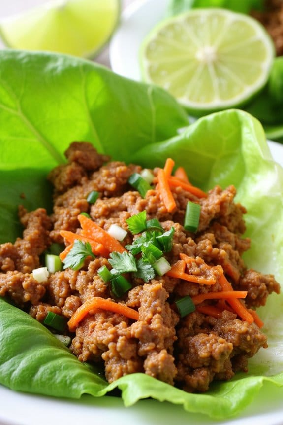 flavorful fresh pork wraps