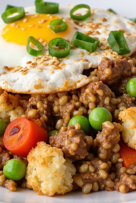 healthy cauliflower fried rice