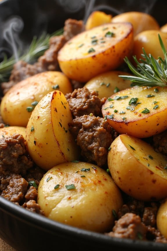 hearty garlic pork roast