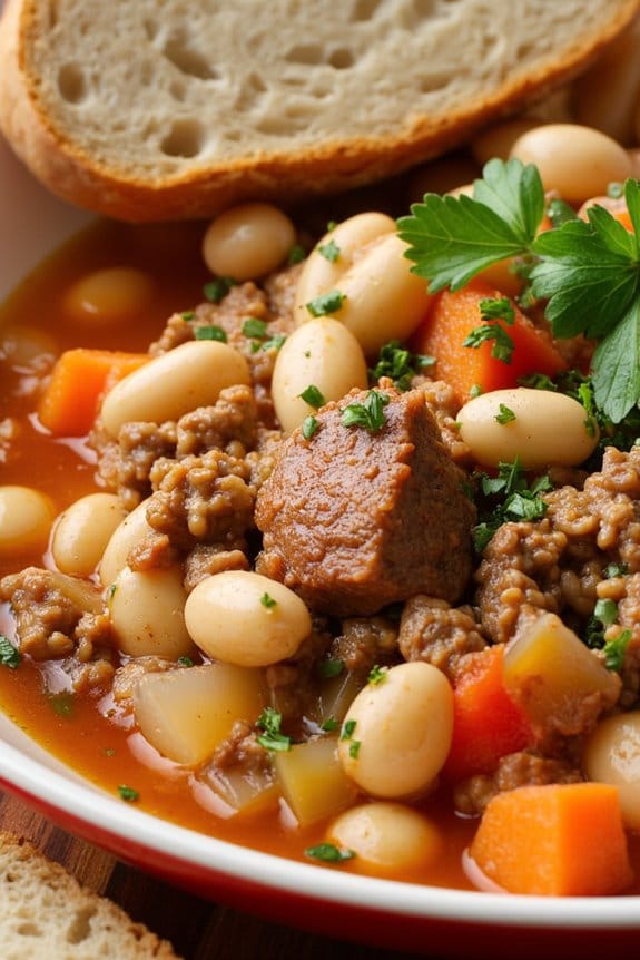 hearty tuscan pork stew