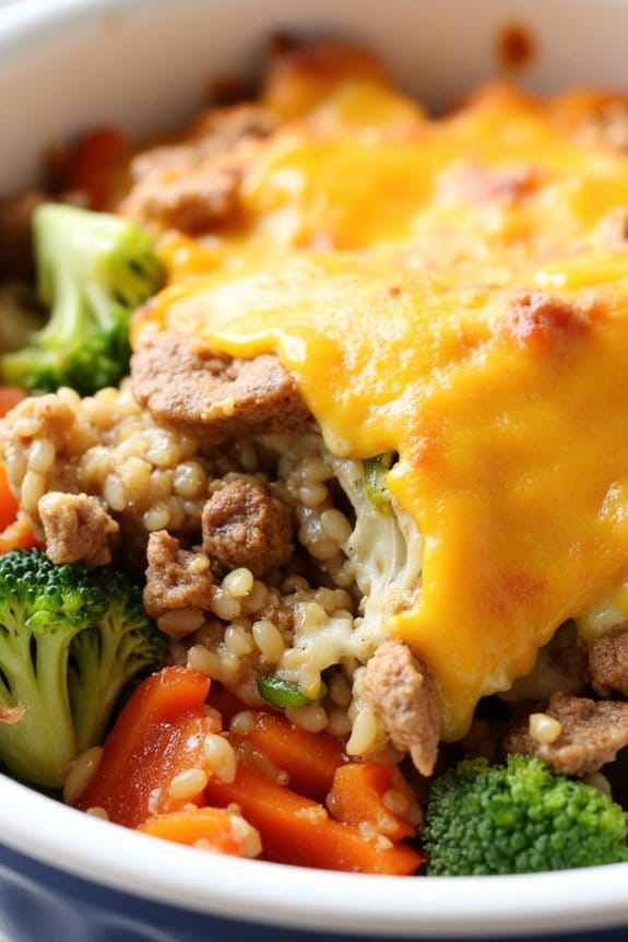 hearty veggie pork casserole