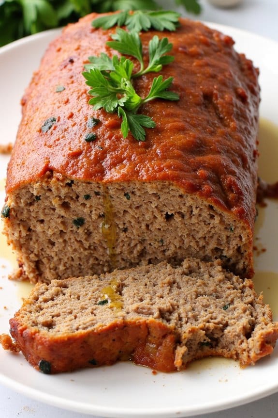 italian inspired pork meatloaf recipe