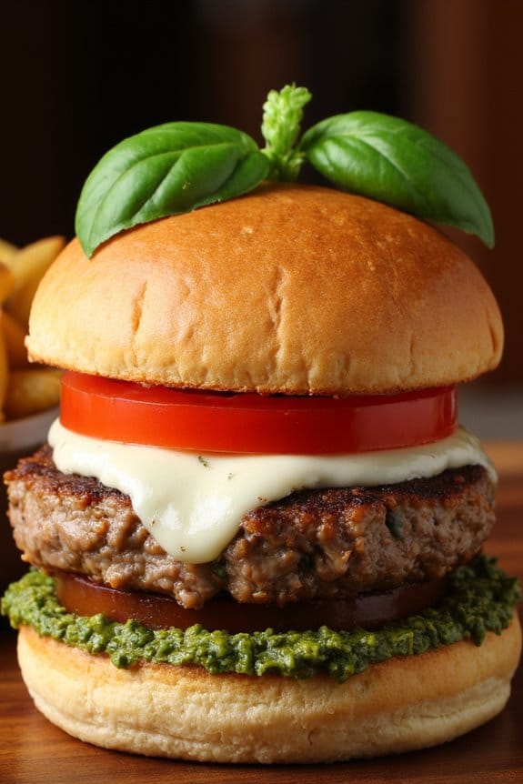 italian pork burger delight