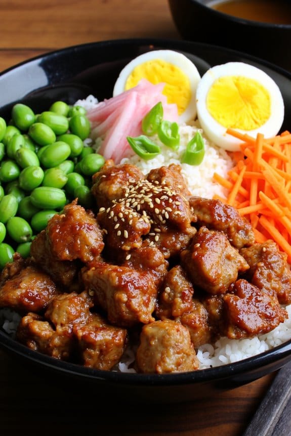 japanese pork rice donburi