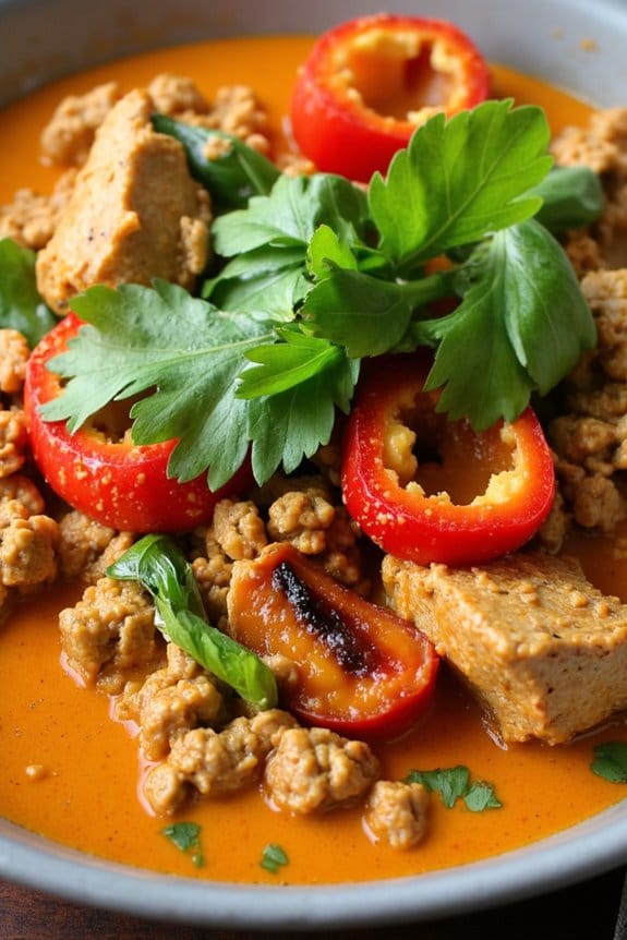 keto thai pork curry