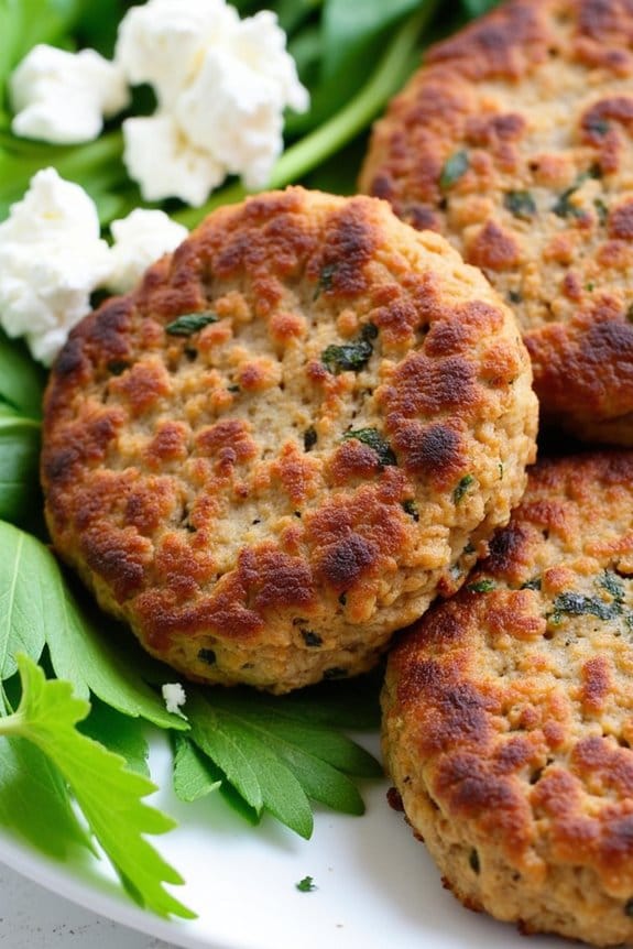 mediterranean pork patties recipe