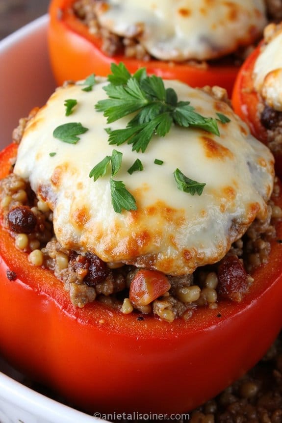 nutritious stuffed bell peppers