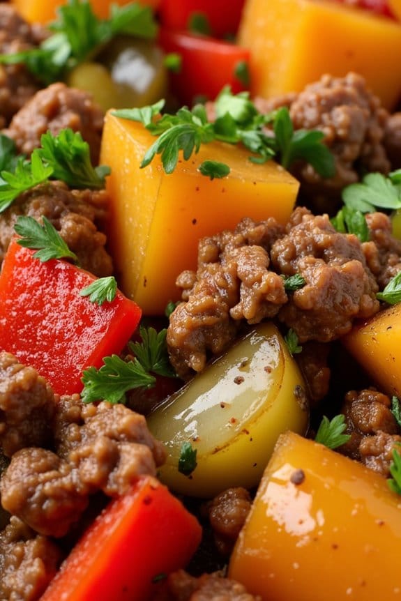 paleo pork sweet potato hash