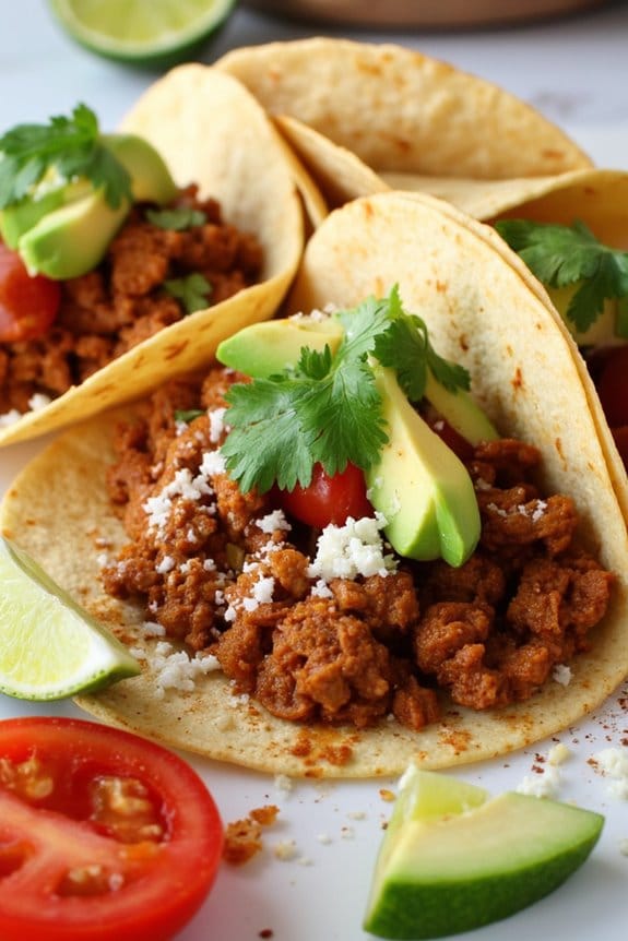 quick and flavorful pork tacos