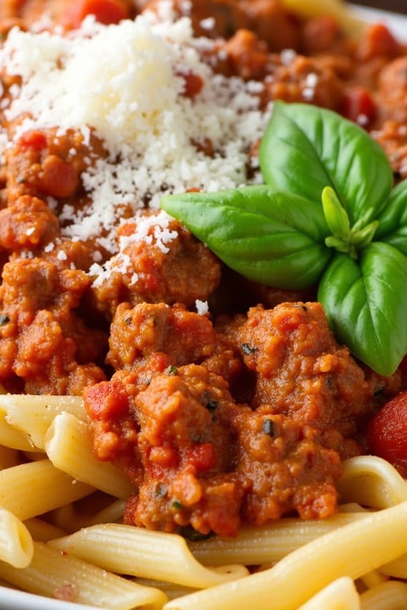 quick and hearty pasta