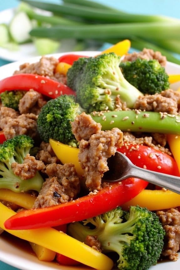 quick delicious ground pork