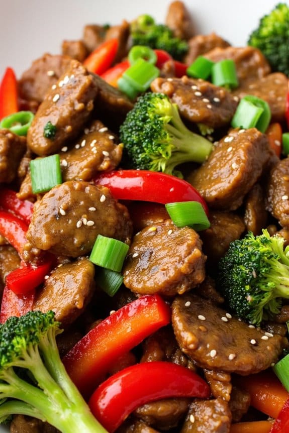 quick keto pork stir fry