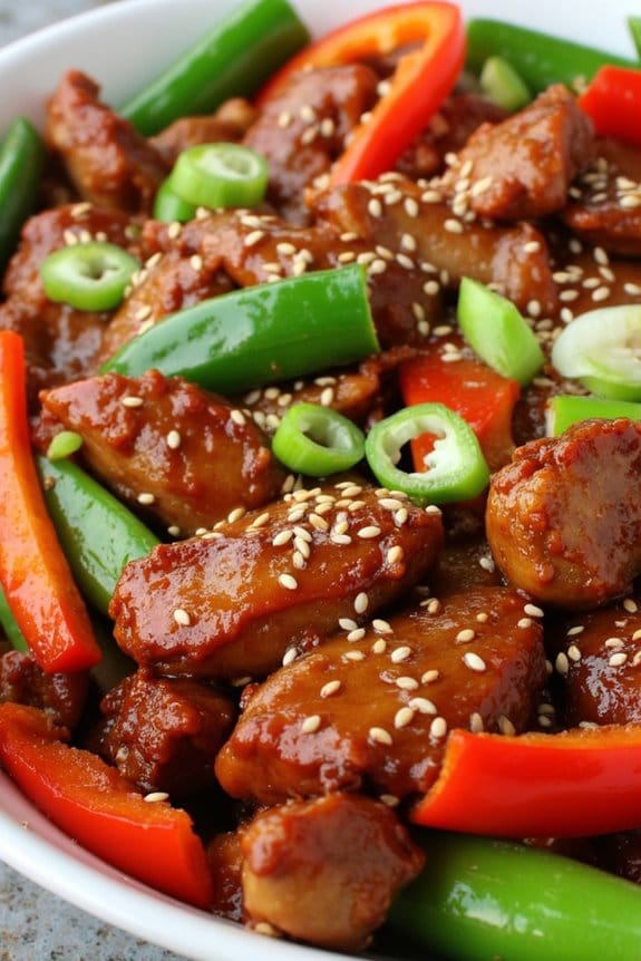 quick spicy flavorful stir fry