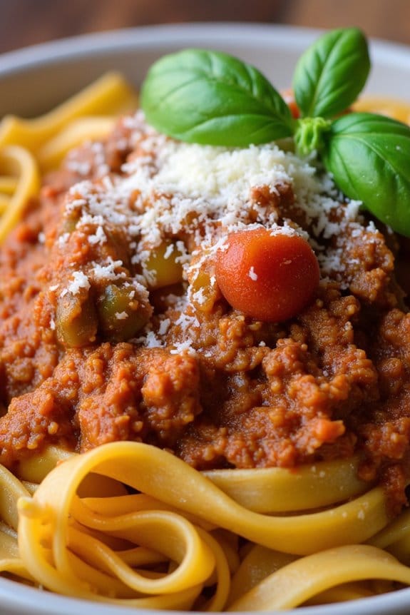 rustic pork bolognese recipe