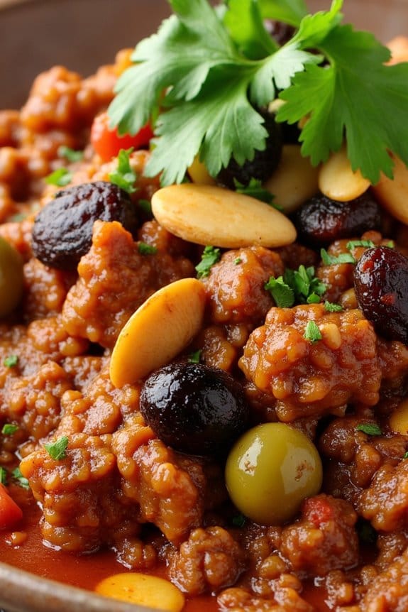 savory pork with sweetness