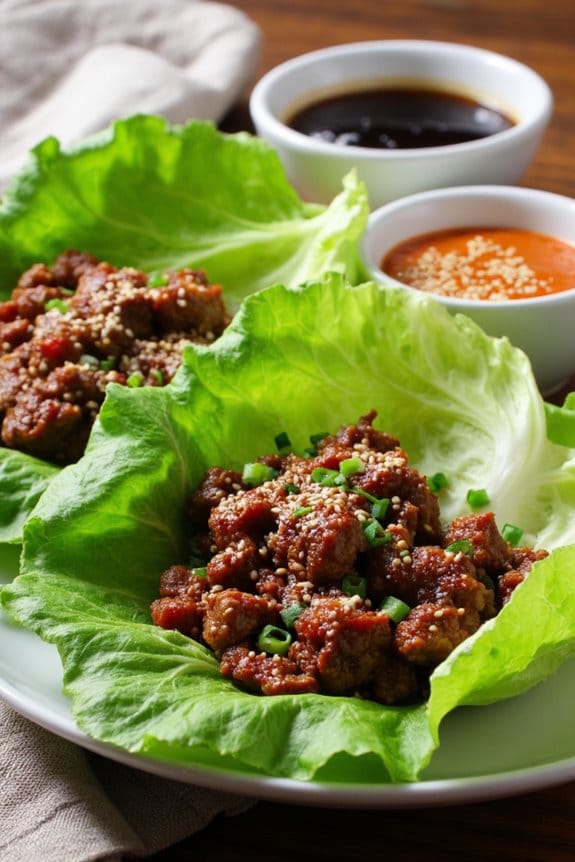 savory sauces enhance wraps