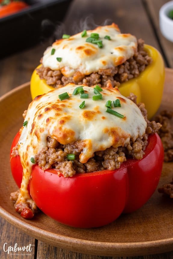 savory stuffed bell peppers