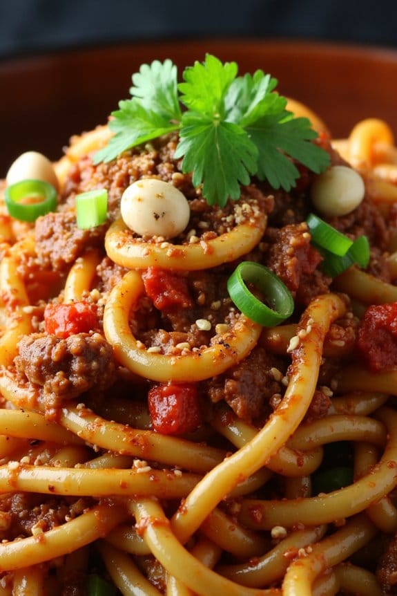 sichuan spicy noodle experience