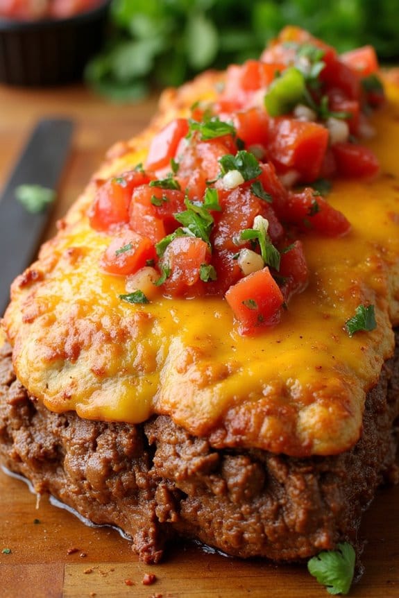 spicy mexican pork meatloaf
