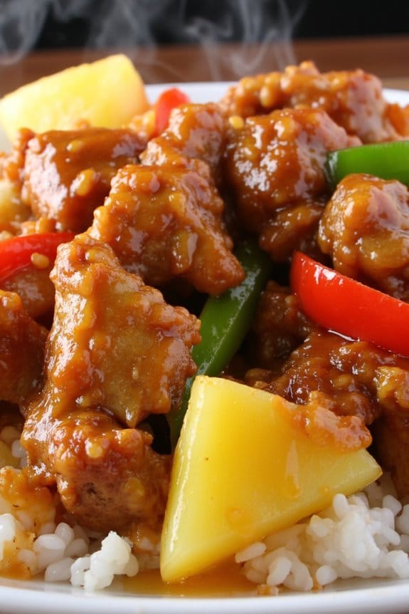 sweet and sour pork recipe