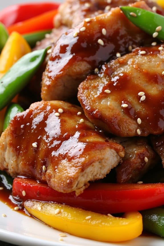 teriyaki pork stir fry delight