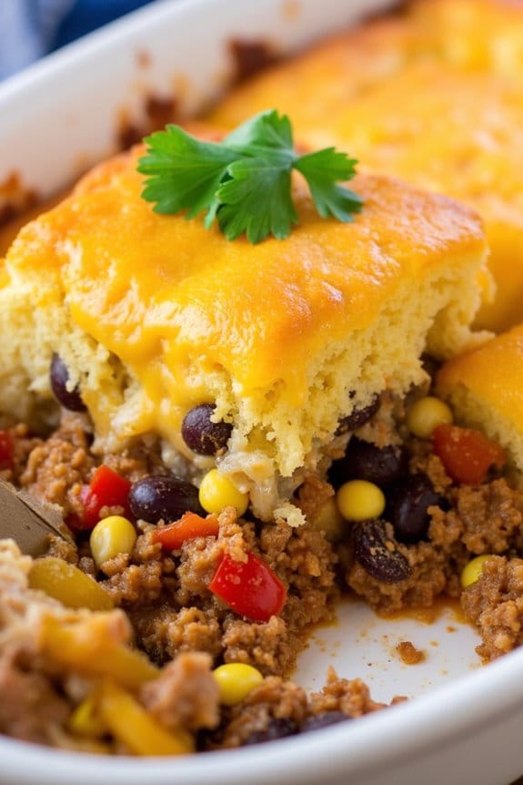 tex mex pork casserole delight