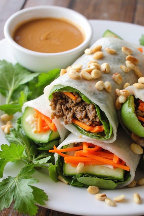 vietnamese pork spring rolls