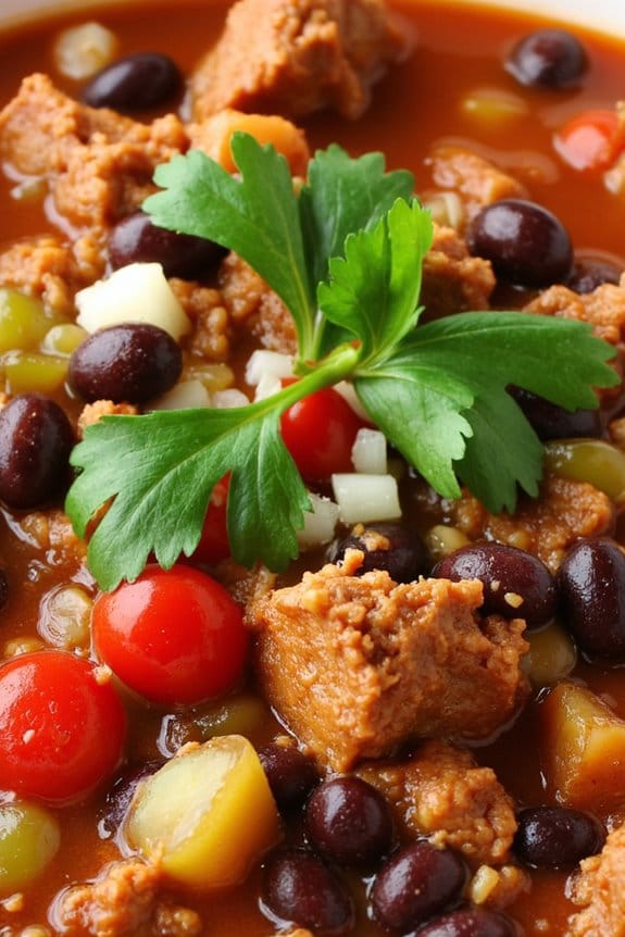 zesty pork chili recipe