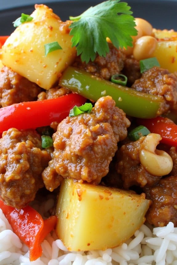 zesty pork pineapple stir fry