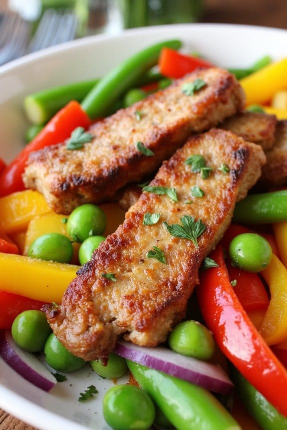 zesty pork stir fry delight