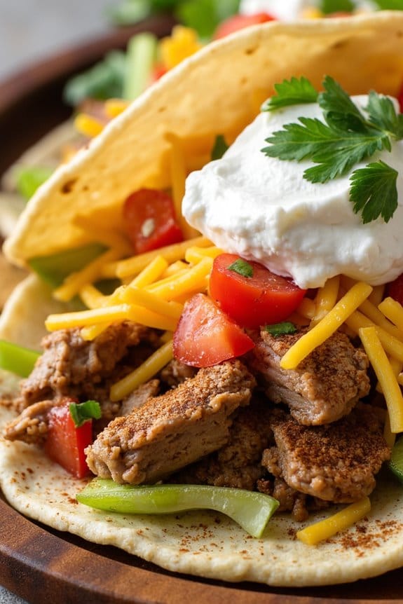 zesty slow cooked pork tacos