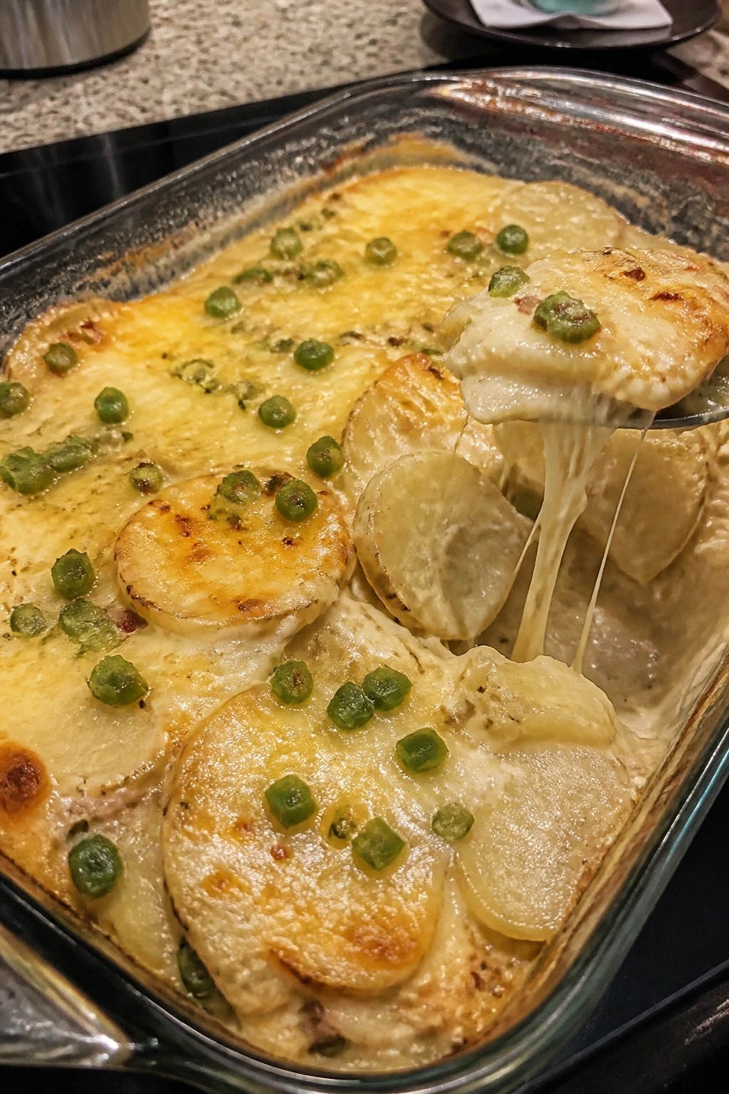 Spicy Jalapeño Pepper Jack Potato Casserole