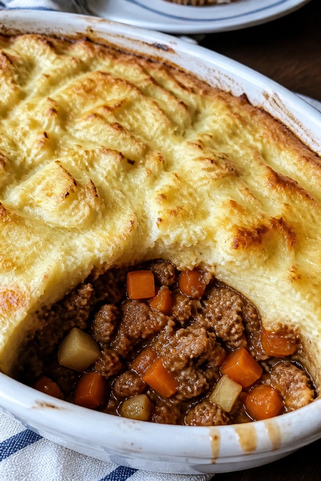 Hearty Beef and Root Vegetable Shepherd's Pie