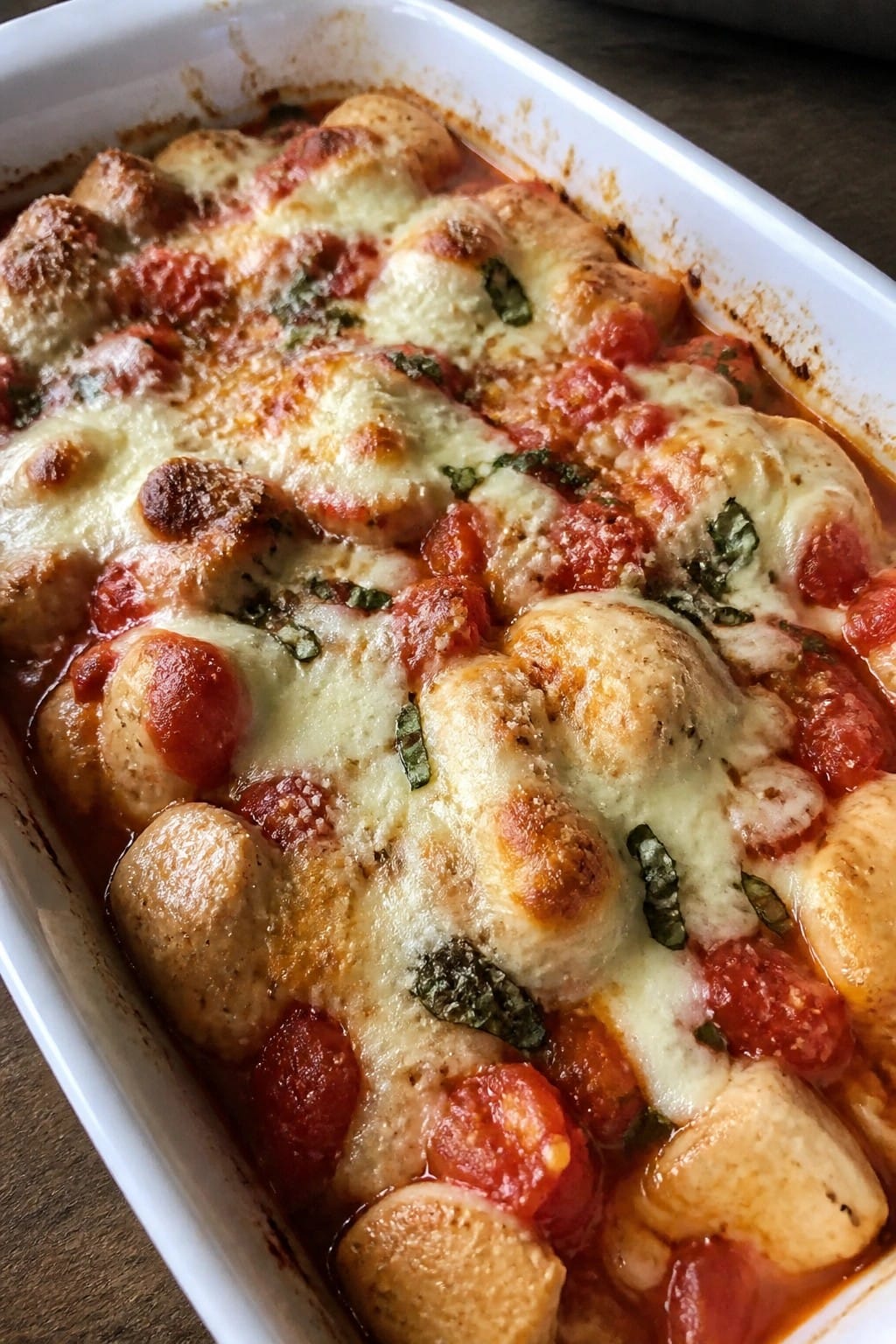 Fresh Tomato Basil Chicken Casserole