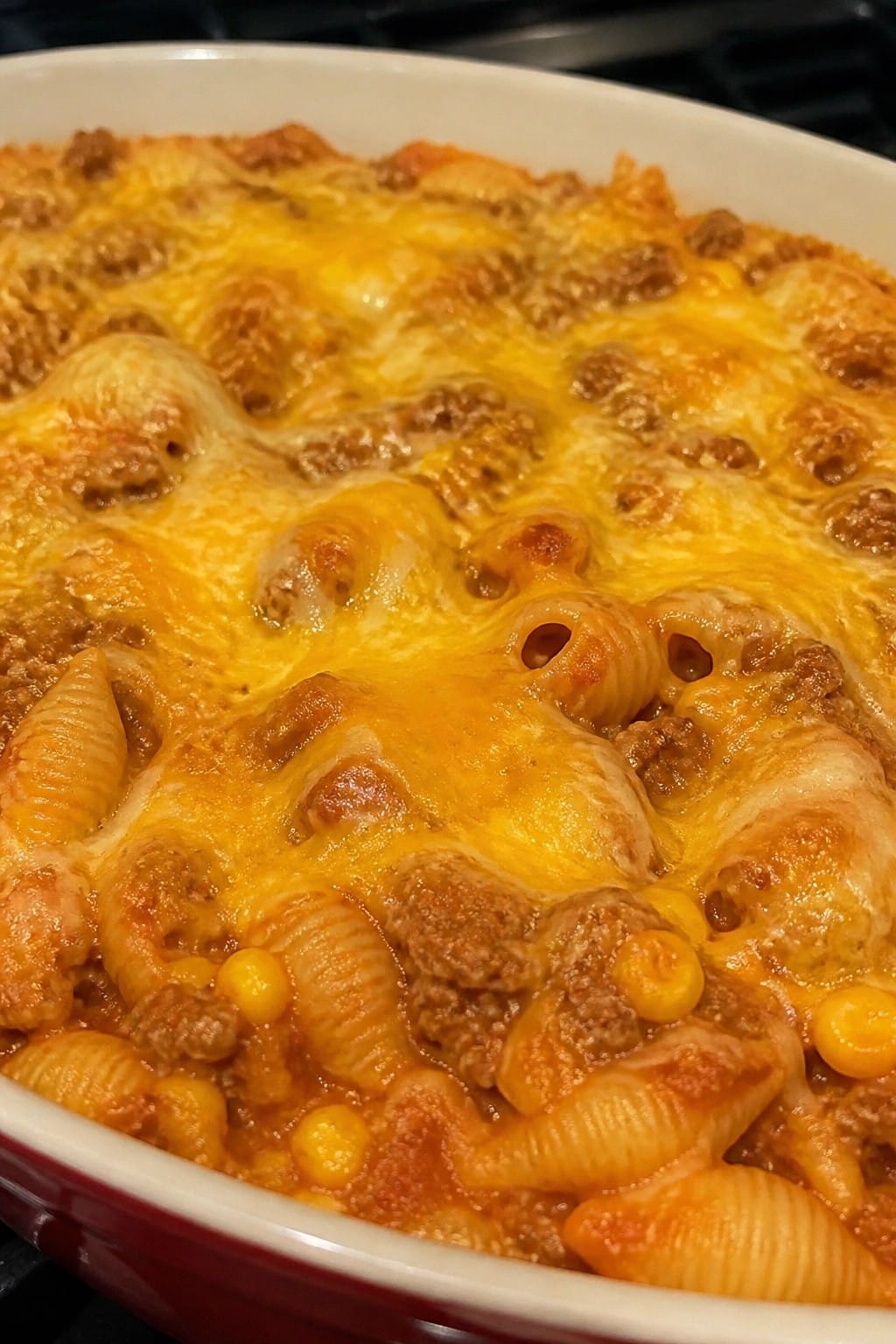 Ground Turkey Taco Pasta Bake