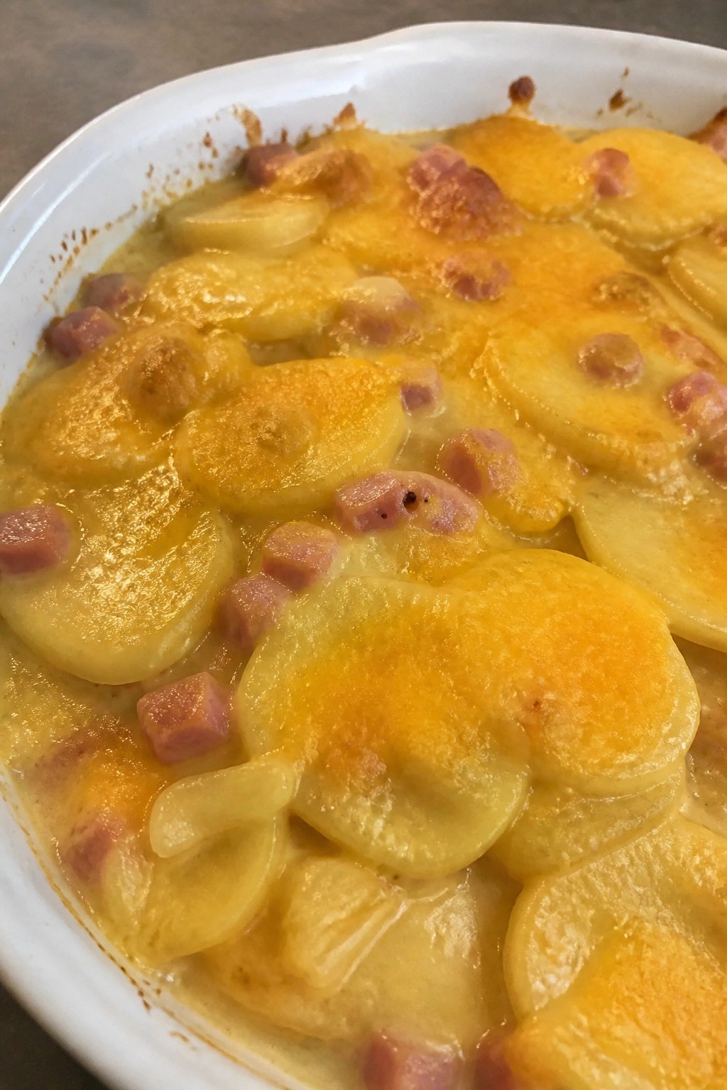 Ham and Scalloped Potato Casserole