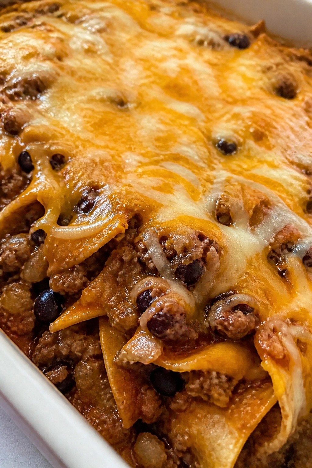 Mexican Beef Enchilada Casserole
