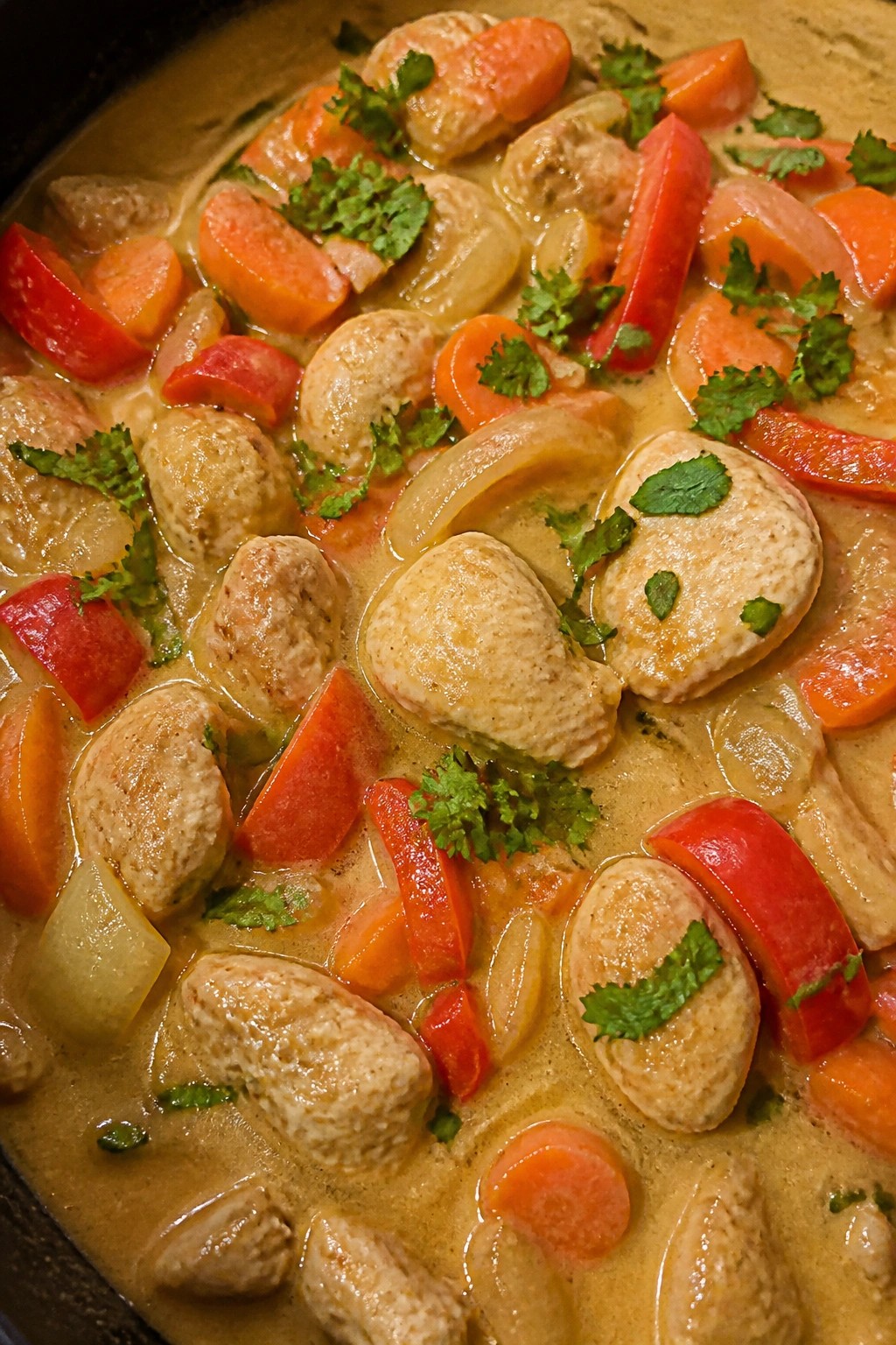Thai Coconut Curry Chicken Casserole
