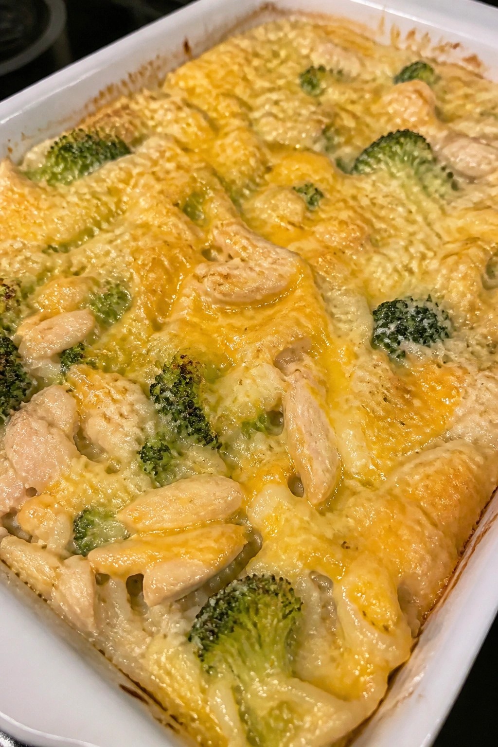 Cheesy Chicken Broccoli Rice Casserole