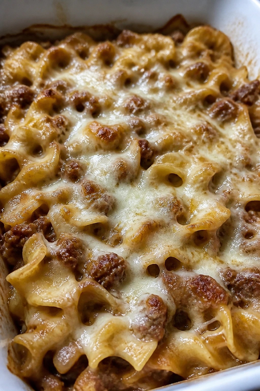 French Onion Beef and Noodle Casserole